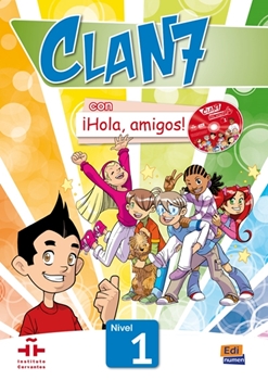 CLAN7-1 LİBRO DEL ALUMNO+CD resmi