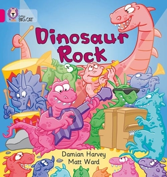 COLLINS BIG CAT DINOSAUR ROCK PINK A resmi