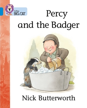 COLLINS BIG CAT PERCY AND THE BADGER BLUE resmi