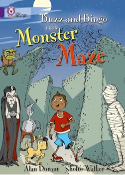 COLLINS BIG CAT BUZZ AND B. IN THE MONS.MAZE PURPL resmi