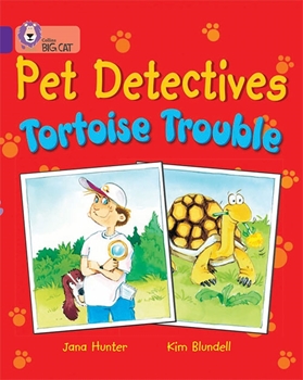 COLLINS BIG CAT PET DETECTIVES PURPLE resmi