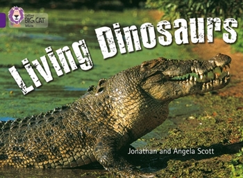 COLLINS BIG CAT LIVING DINOSARUS PURPLE resmi