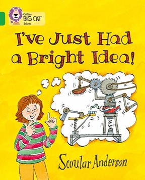 COLLINS BIG CAT I VE JUST HAD A BRIGHT IDEA GREEN resmi