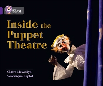 COLLINS BIG CAT INSIDE THE PUPPET THEATRE PURPLE resmi