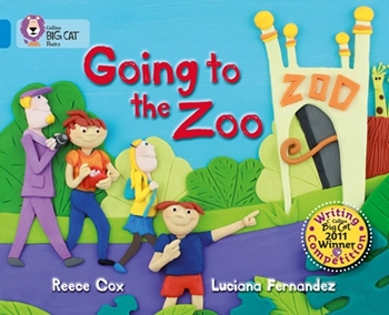 COLLINS BIG CAT GOING TO THE ZOO BLUE resmi