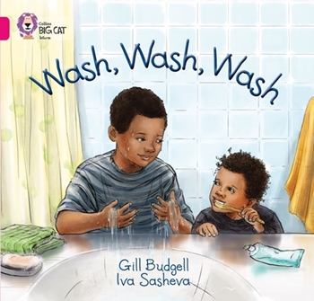 COLLINS BIG CAT WASH WASH WASH-PINK A BAND resmi