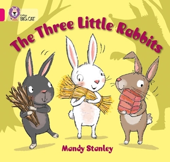 COLLINS BIG CAT THE THREE LITTLE RABBITS PINK B resmi