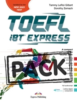 TOEFL IBT EXPRESS WITH DIGIBOOK APP CODE / NEW resmi