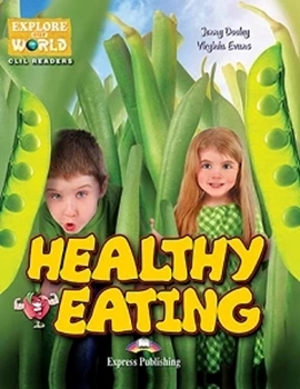 CLIL- JR.HEALTHY EATING READER WITH APP resmi