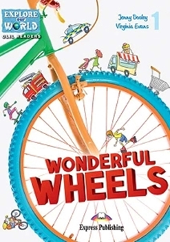 CLIL JR. WONDERFUL WHEELS READER WITH APP. resmi