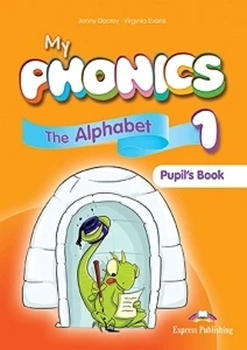 MY PHONICS 1 THE ALPHABET STUDENTS BOOK WITH APP resmi