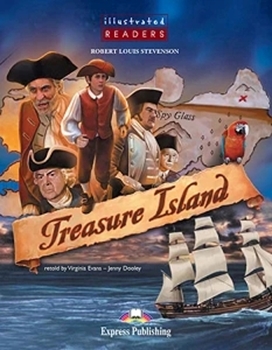ELT ILLUS LEVEL 2  TREASURE ISLAND READER resmi