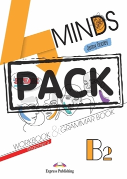 4 MINDS B2 WORKBOOK & GRAMMAR BOOK TEACHERS resmi