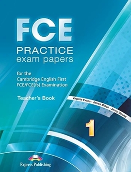 FCE PRACTICE EXAM PAPERS 1 TEACHER'S BOOK resmi