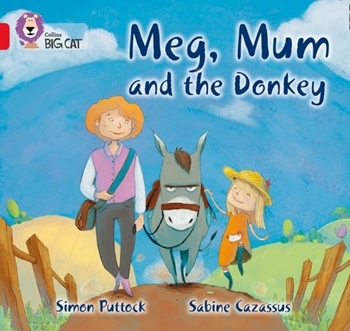 COLLINS BIG CAT MEG MUM  AND THE DONKEY RED B resmi