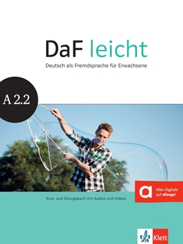 DaF LEICHT A2.2 KURS- UND UBUNGSBUCH resmi