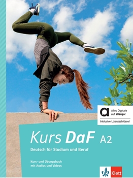 KURS DAF A2 KURS UND ÜBUNGSBUCH MIT ALLANGO resmi