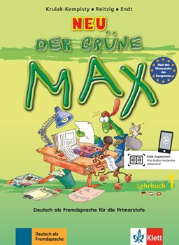 DER GRÜNE MAX - NEU 1 LEHRBUCH - KLETT resmi