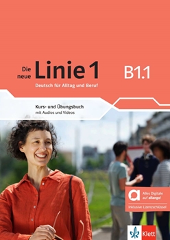 DIE NEUE LINIE 1 B1.1 KURS UND UBUNGSBUCH HYBRIDE resmi
