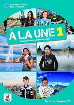 A LA UNE 1 LIVRE DE LELEVE + CD resmi