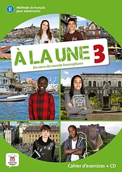 A LA UNE 3 CAHIER DEXERCICES + CD resmi