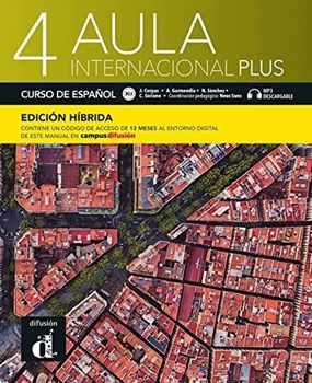 AULA INT PLUS 4 HYBRID ED. LIBRO DEL ALUMNO resmi