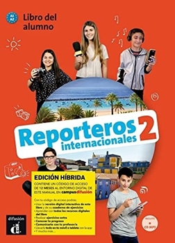 REPORTEROS INTERNACIONALES 2 LIBRO ALUMNO HYBRIDA resmi