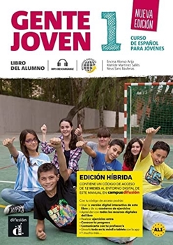GENTE JOVEN NUEVA EDICION 1 ED. HIBRIDA LIBRO DEL resmi