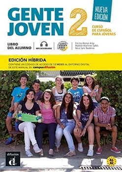 GENTE JOVEN NUEVO EDICION 2 HIBRIDA LIBRO DEL ALUM resmi