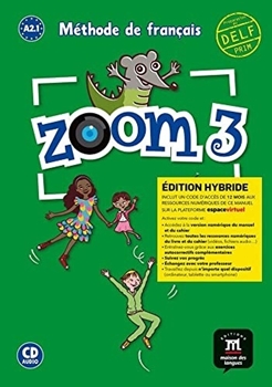 ZOOM 3 ED. HYBRIDE LIVRE DE LELEVE + CD resmi