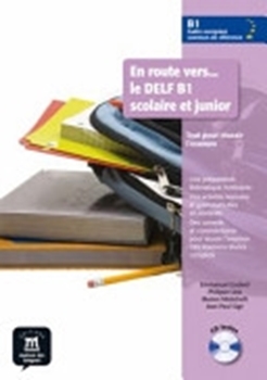 EN ROUTE VERS LE DELF SCOLAIRE ET JUNIOR B1 LIVRE resmi