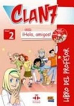EDI-CLAN 7 CON I HOLA AMIGOS!LIBRO DEL PROF.NIV 2 resmi