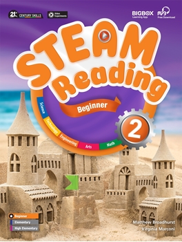 STEAM READING BEGINNER 2 SB WITH WORKBOOK resmi