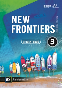 NEW FRONTIERS 3 STUDENTBOOK WITH DIGI MAT. resmi