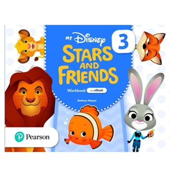 My Disney Stars and Friends Level 3 Workbook with  resmi