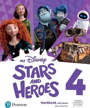 My Disney Stars and Heroes Level 4 Workbook with e resmi