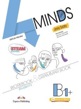 4 MINDS A2+ WORKBOOK & GRAMMAR BOOK STUDENTS APP resmi