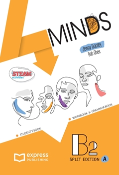 4 MINDS B2 WORKBOOK & GRAMMAR BOOK STUDENTS resmi