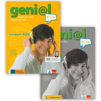 GENIAL KLICK A2.1 KURS UND ARBEITSBUCH+ AUDIO VIDE resmi