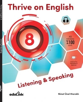 THRIVE ON ENGLISH 8 LISTENING & SPEAKING resmi