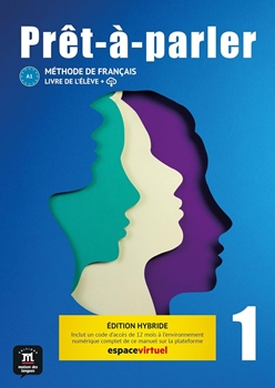 PRET A PARLER 1 ED. HYBRIDE LIVRE DE LELEVE resmi