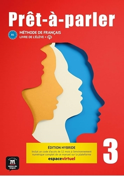 PRET A PARLER 3 ED. HYBRIDE LIVRE DE LELEVE resmi