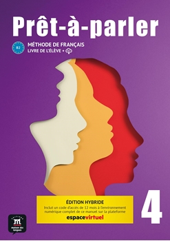 PRET A PARLER 4 ED. HYBRIDE LIVRE DE LELEVE resmi