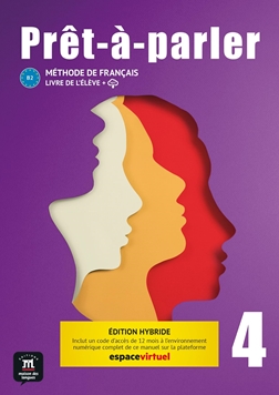 PRET A PARLER 4 ED. HYBRIDE LIVRE DE LELEVE resmi