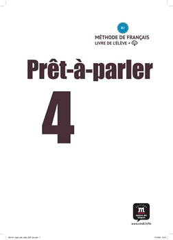 PRET A PARLER 4 GUIDE PEDAGOGIQUE - EDITION ANNOTE resmi