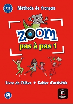 ZOOM PAS A PAS 1 LIVRE DE LELEVE+ CAHIER DACTIVITE resmi