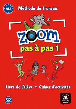 ZOOM PAS A PAS 1 LIVRE DE LELEVE+ CAHIER DACTIVITE resmi