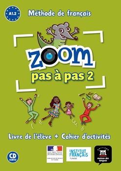 ZOOM PAS A PAS 2 LIVRE DE LELEVE+ CAHIER DACTIVITE resmi