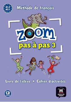 ZOOM PAS A PAS 3 LIVRE DE LELEVE+CAHIER DACTIVITE resmi