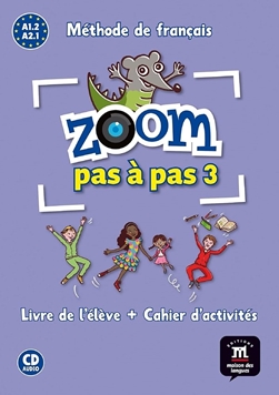 ZOOM PAS A PAS 3 LIVRE DE LELEVE+CAHIER DACTIVITE resmi